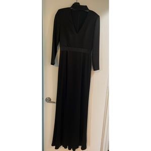Alice and Olivia black long sleeve dress size 6